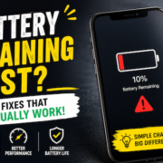 phone battery draining fast