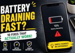 phone battery draining fast