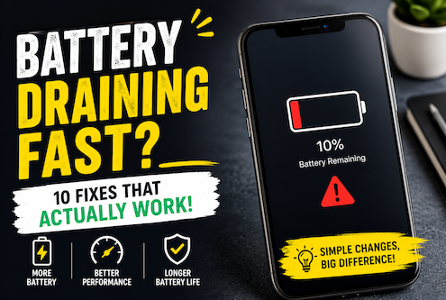 phone battery draining fast