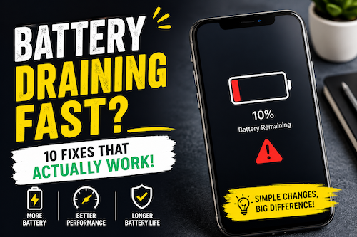 phone battery draining fast