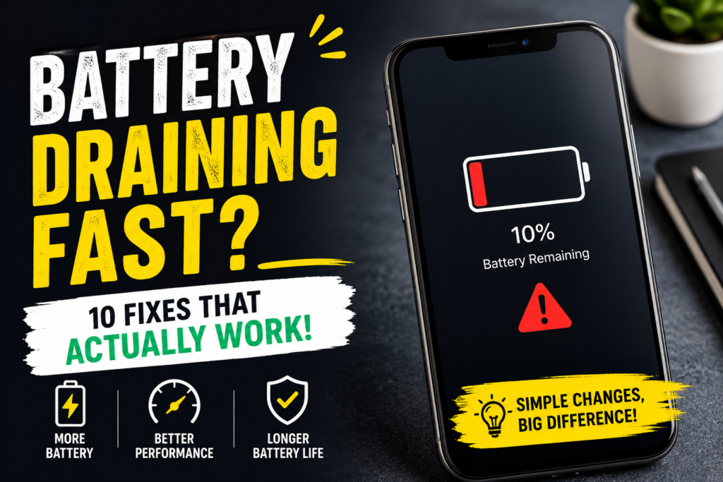 phone battery draining fast