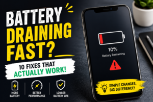 phone battery draining fast