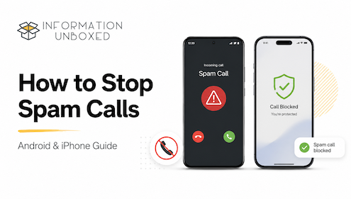 how to stop spam calls