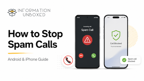 how to stop spam calls