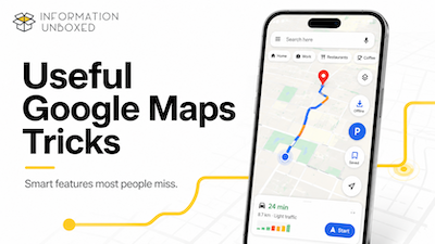 useful Google Maps tricks